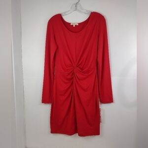Wishful Park women's Red long sleeve dress size (L)